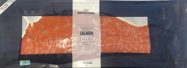 Färöer Räucherlachs geschnitten Bakkafrost ca. 1.100g